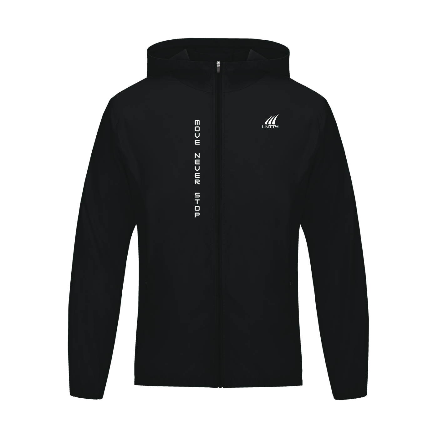 BLACK |  Soft Sports Jacket